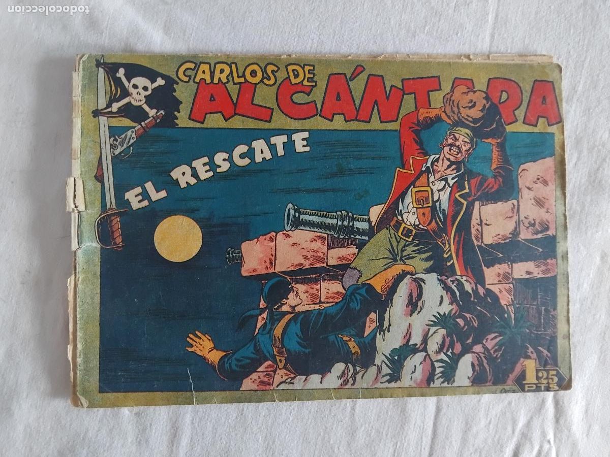 Tebeos: CARLOS DE ALCANTARA N&ordm; 12. EDITORIAL MAGA. ORIGINAL.