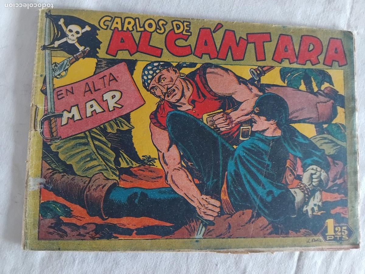 Tebeos: CARLOS DE ALCANTARA N&ordm; 16 EDITORIAL MAGA. ORIGINAL.
