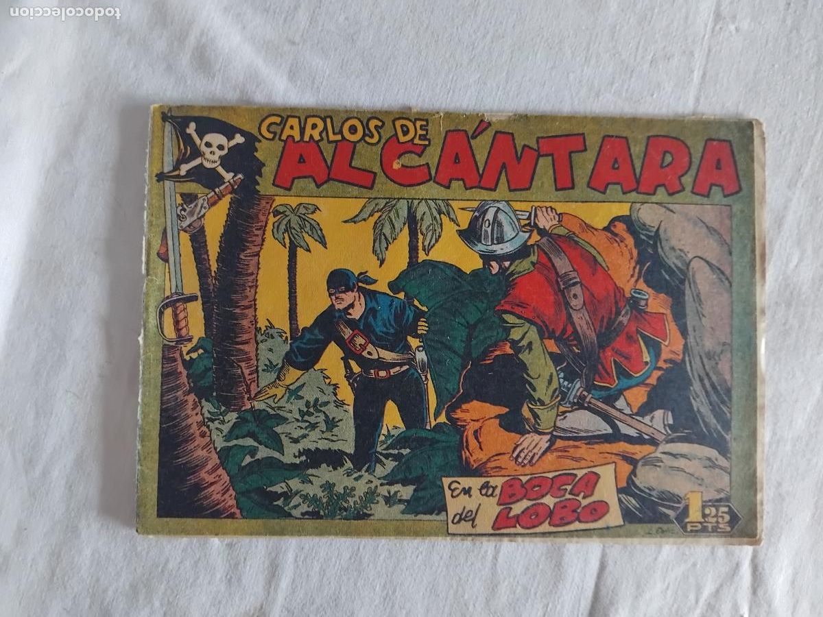 Tebeos: CARLOS DE ALCANTARA N&ordm; 18. EDITORIAL MAGA. ORIGINAL.