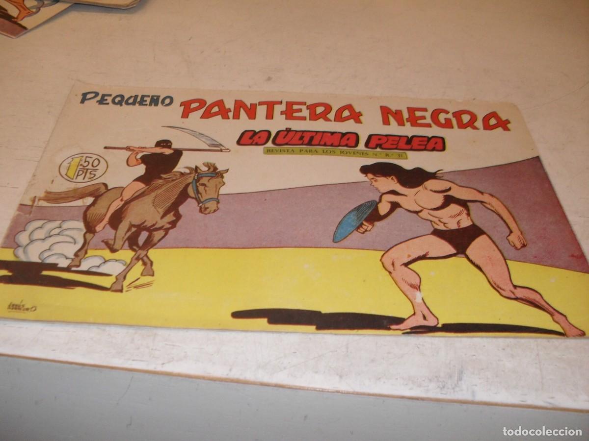 Tebeos: (ORIGINAL),PEQUE&Ntilde;O PANTERA NEGRA N&ordm; 185,LA ULTIMA PELEA,DE 329,MAGA,1956