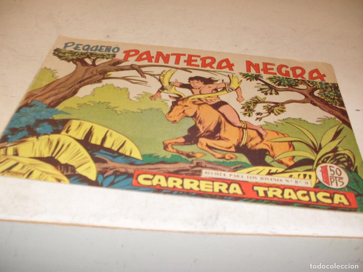 Tebeos: (ORIGINAL),PEQUE&Ntilde;O PANTERA NEGRA N&ordm; 183,CARRERA TRAGICA,DE 329,MAGA,1956