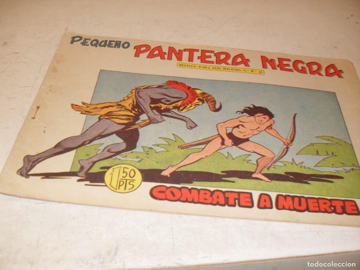 Tebeos: (ORIGINAL),PEQUE&Ntilde;O PANTERA NEGRA N&ordm; 182,COMBATE A MUERTE,DE 329,MAGA,1956