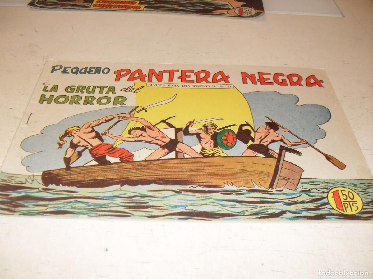 Tebeos: (ORIGINAL),PEQUE&Ntilde;O PANTERA NEGRA N&ordm; 180,LA GRUTA DEL HORROR,DE 329,MAGA,1956