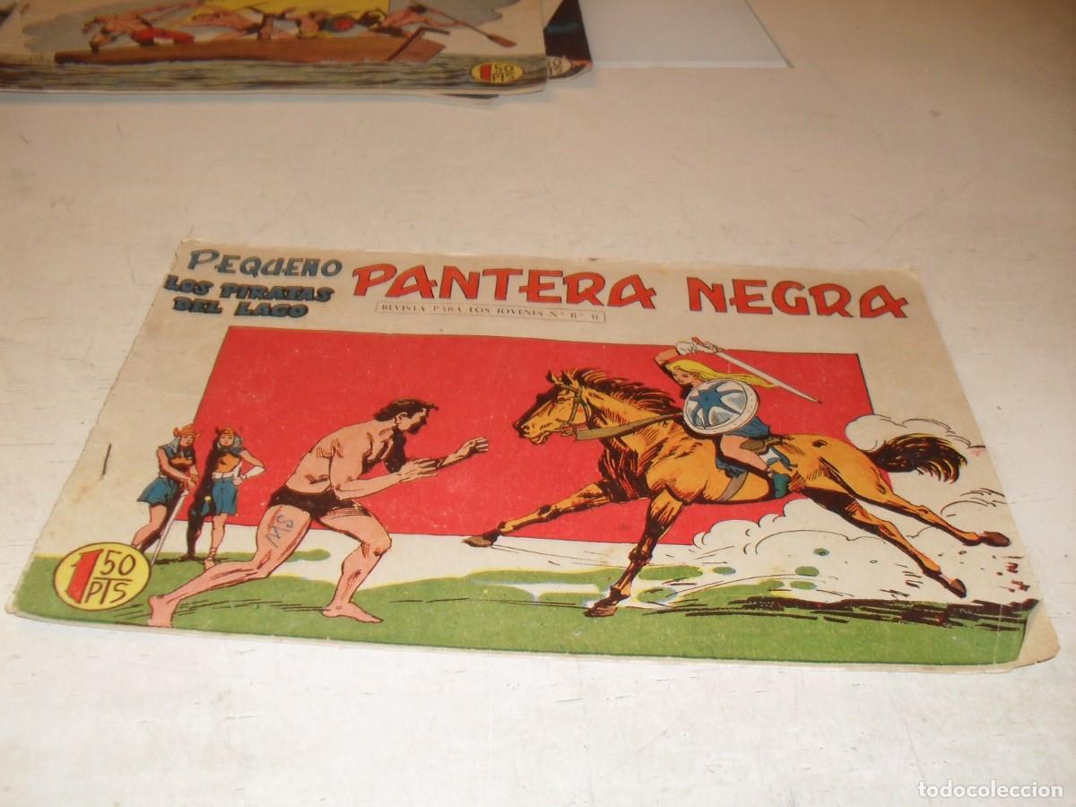 Tebeos: (ORIGINAL),PEQUE&Ntilde;O PANTERA NEGRA N&ordm; 179,LOS PIRATAS DEL LAGO,DE 329,MAGA,1956