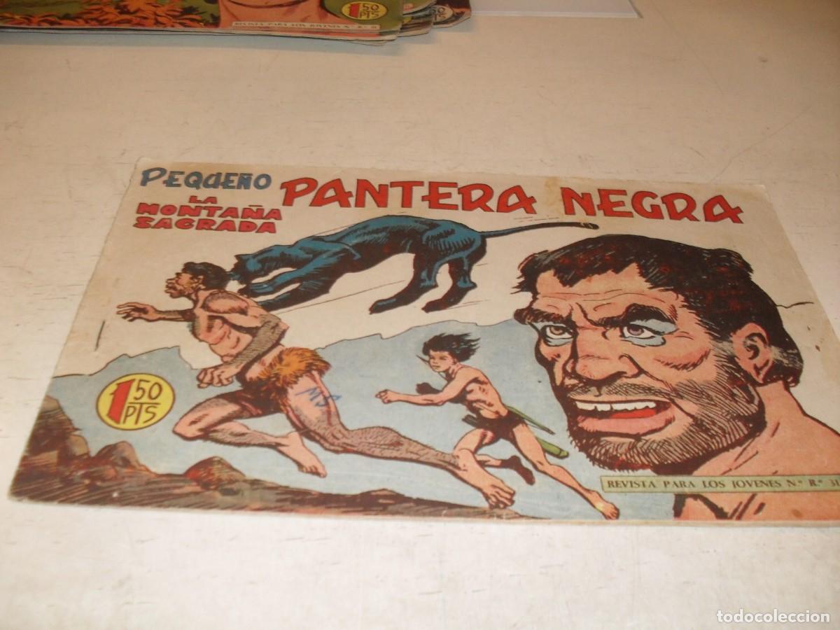 Tebeos: (ORIGINAL),PEQUE&Ntilde;O PANTERA NEGRA N&ordm; 177,LA MONTA&Ntilde;A SAGRADA,DE 329,MAGA,1956