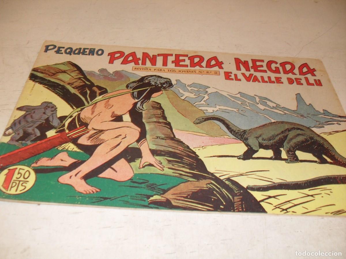 Tebeos: (ORIGINAL),PEQUE&Ntilde;O PANTERA NEGRA N&ordm; 175,EL VALLE DE LU,DE 329,MAGA,1956