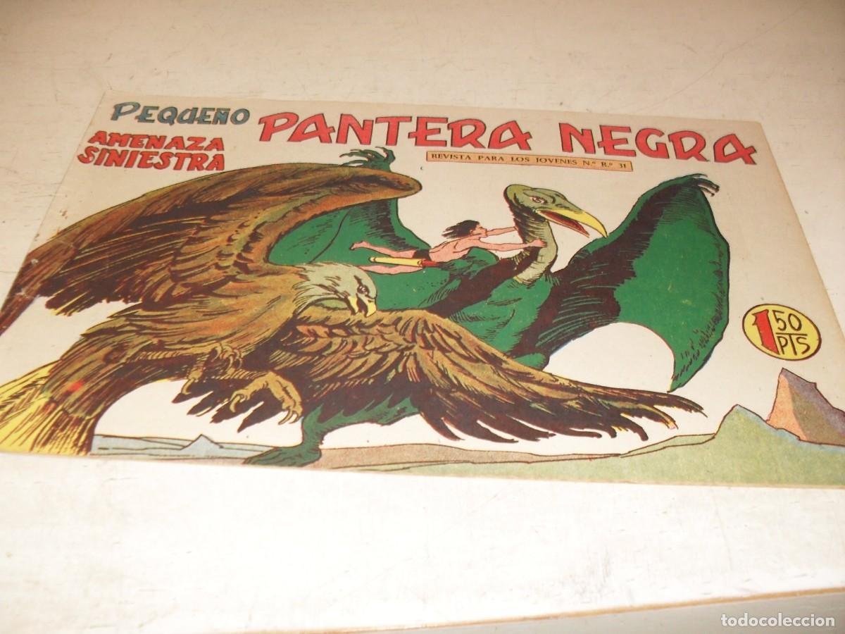Tebeos: (ORIGINAL),PEQUE&Ntilde;O PANTERA NEGRA N&ordm; 174,AMENAZA SINIESTRA,DE 329,MAGA,1956