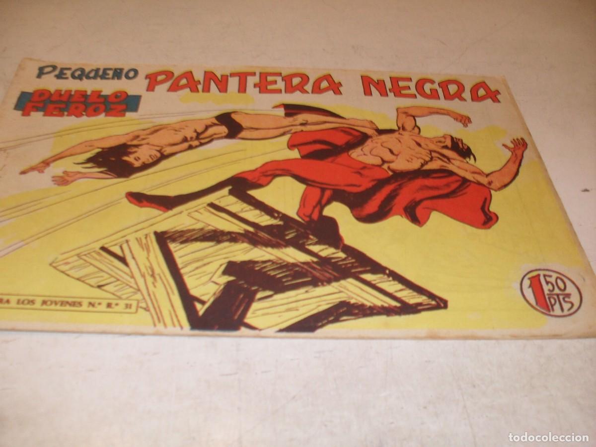 Tebeos: (ORIGINAL),PEQUE&Ntilde;O PANTERA NEGRA N&ordm; 171,DUELO FEROZ,DE 329,MAGA,1956
