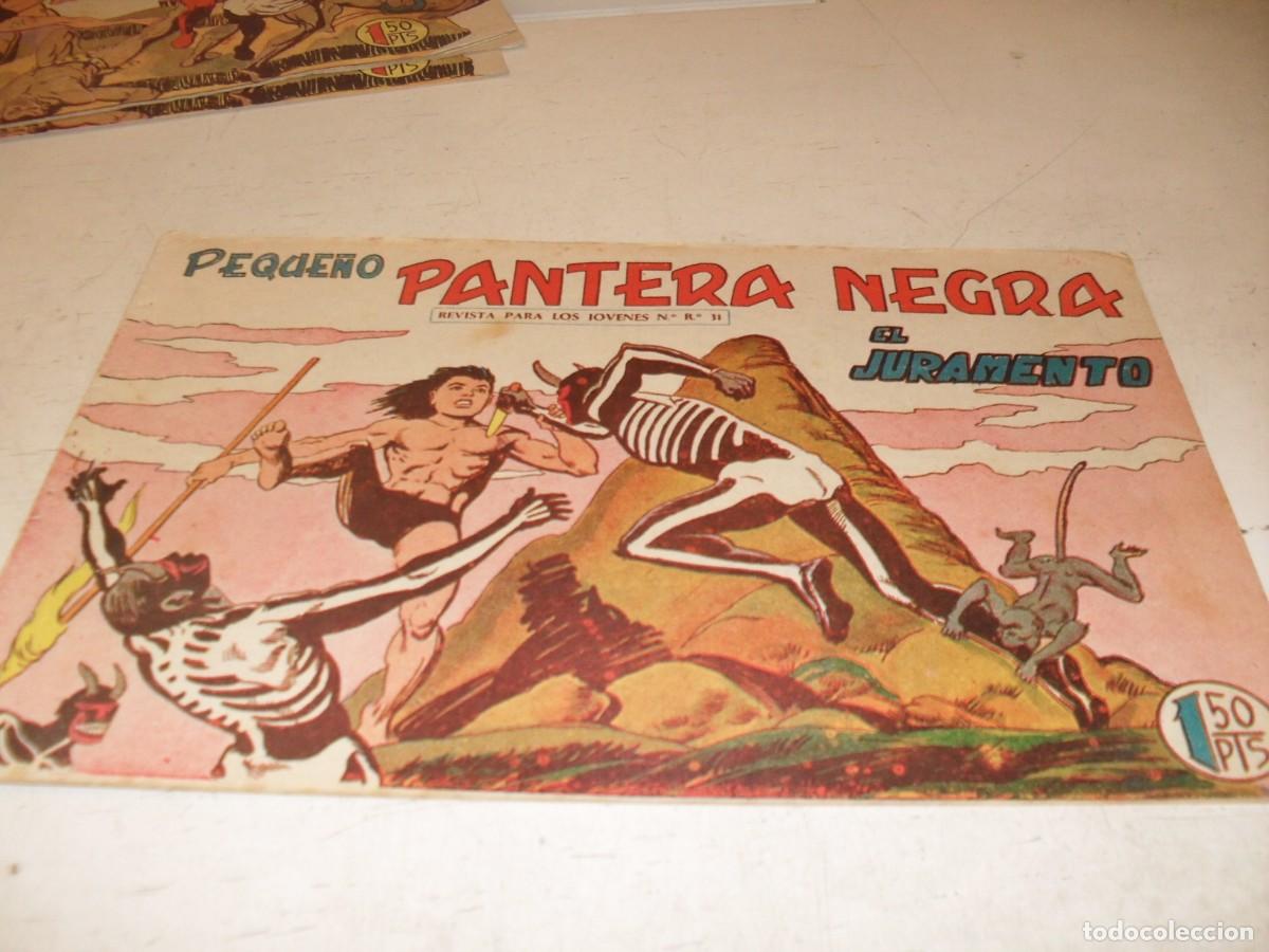 Tebeos: (ORIGINAL),PEQUE&Ntilde;O PANTERA NEGRA N&ordm; 169,EL JURAMENTO,DE 329,MAGA,1956