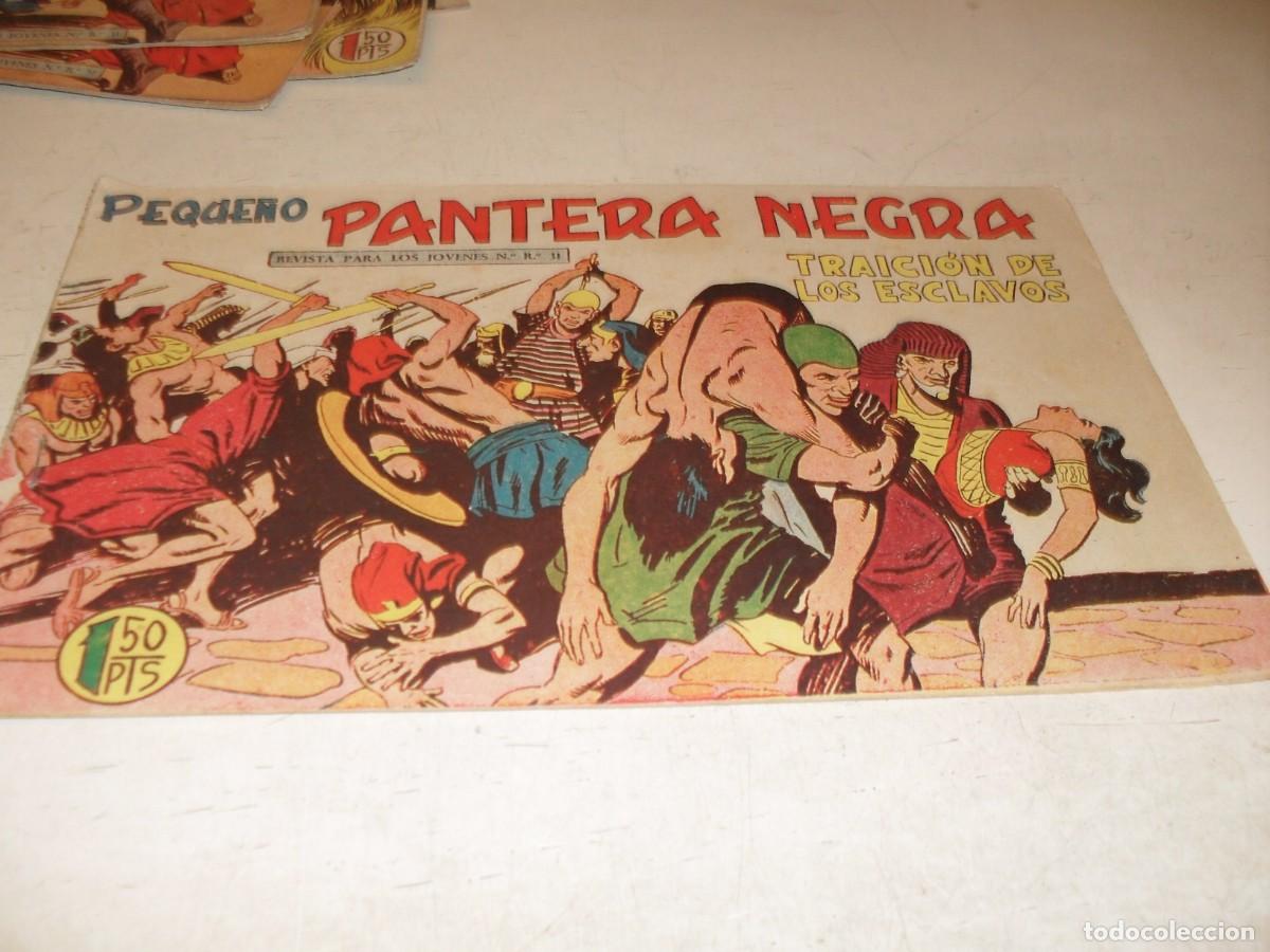 Tebeos: (ORIGINAL),PEQUE&Ntilde;O PANTERA NEGRA N&ordm; 166,TRAICION DE LOS ESCLAVOS,DE 329,MAGA,1956