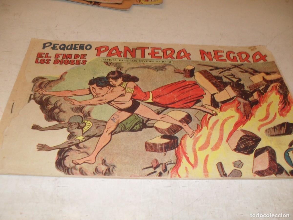 Tebeos: (ORIGINAL),PEQUE&Ntilde;O PANTERA NEGRA N&ordm; 165,EL FIN DE LOS DIOSES,DE 329,MAGA,1956