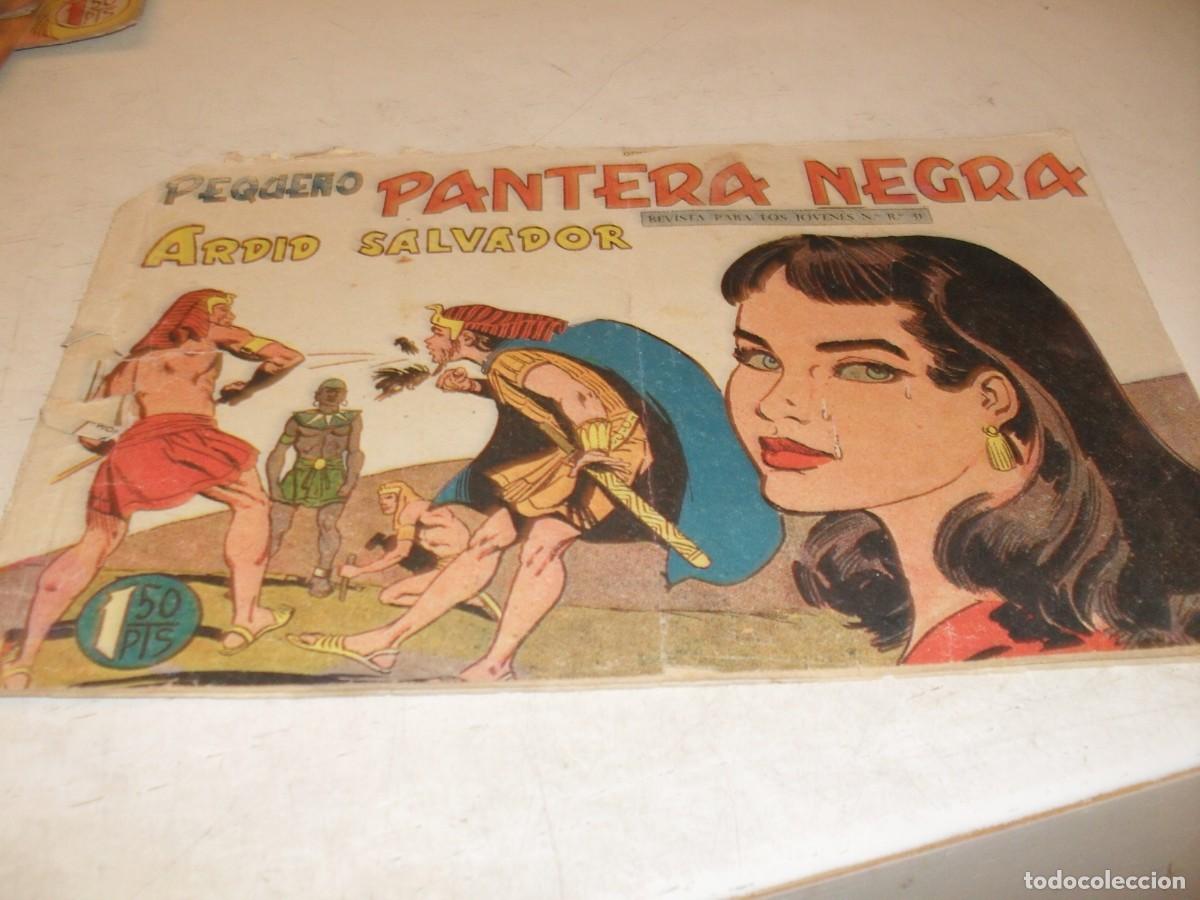 Tebeos: (ORIGINAL),PEQUE&Ntilde;O PANTERA NEGRA N&ordm; 164,ARDID SALVADOR,DE 329,MAGA,1956