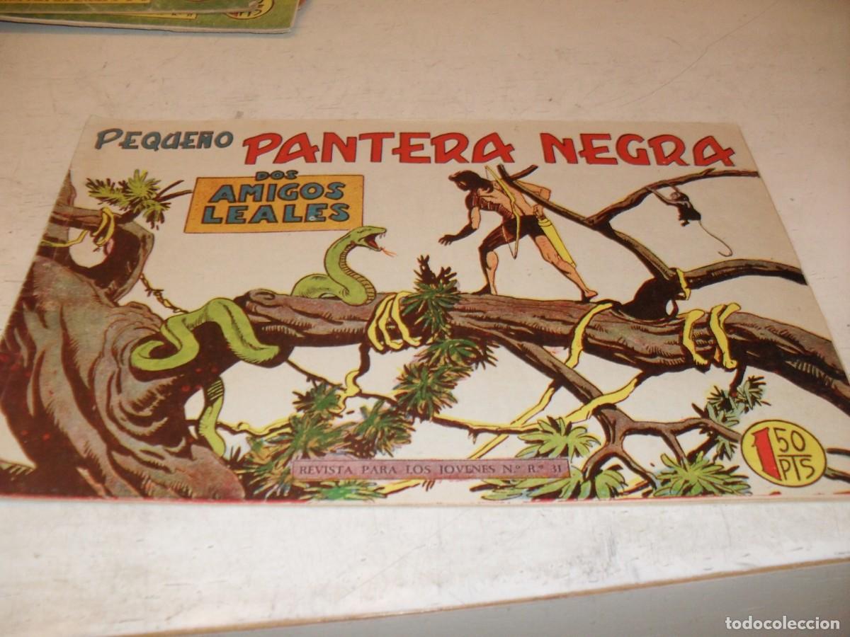 Tebeos: (ORIGINAL),PEQUE&Ntilde;O PANTERA NEGRA N&ordm; 161,DOS AMIGOS LEALES,DE 329,MAGA,1956
