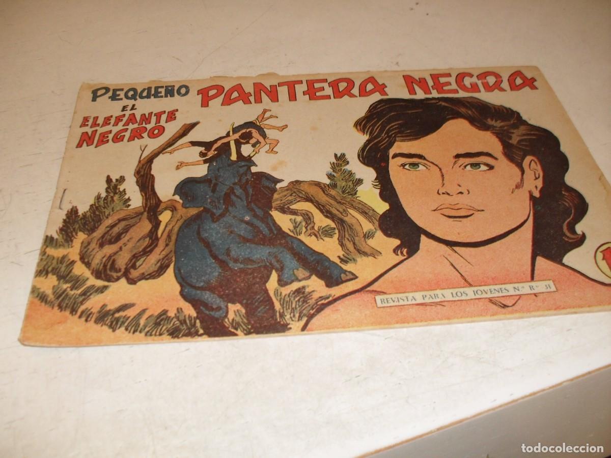 Tebeos: (ORIGINAL),PEQUE&Ntilde;O PANTERA NEGRA N&ordm; 159,EL ELEFANTE NEGRO,DE 329,MAGA,1956
