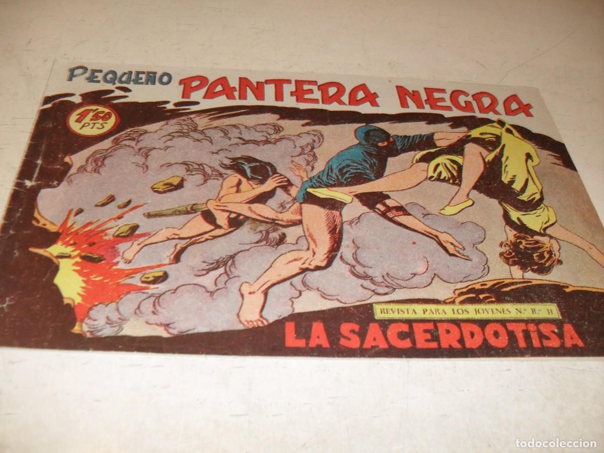Tebeos: (ORIGINAL),PEQUE&Ntilde;O PANTERA NEGRA N&ordm; 156,LA SACERDOTISA,DE 329,MAGA,1956