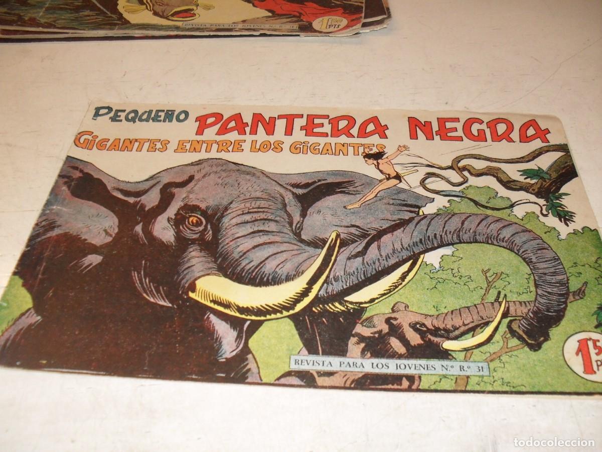 Tebeos: (ORIGINAL),PEQUE&Ntilde;O PANTERA NEGRA N&ordm; 154,GIGANTES ENTRE LOS GIGANTES,DE 329,MAGA,1956