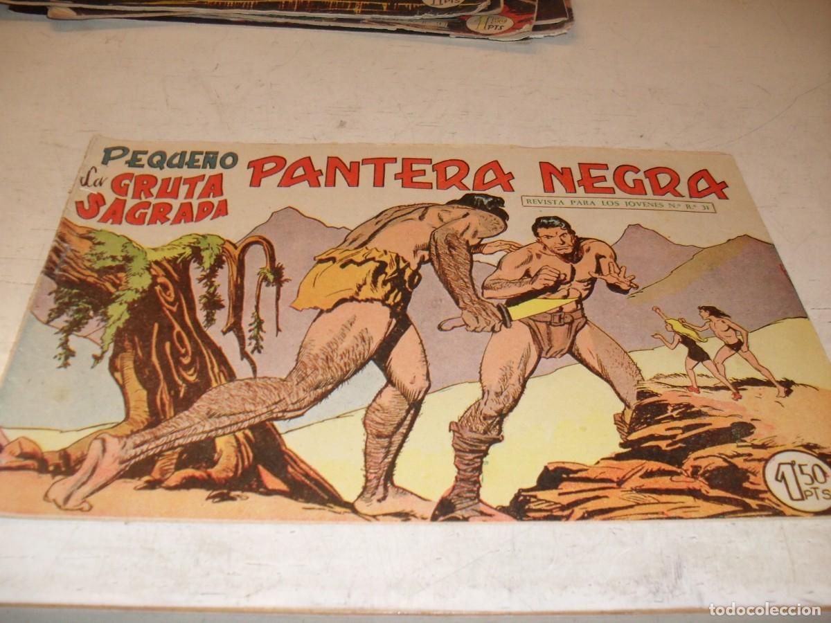 Tebeos: (ORIGINAL),PEQUE&Ntilde;O PANTERA NEGRA N&ordm; 152,LA GRUTA SAGRADA,DE 329,MAGA,1956