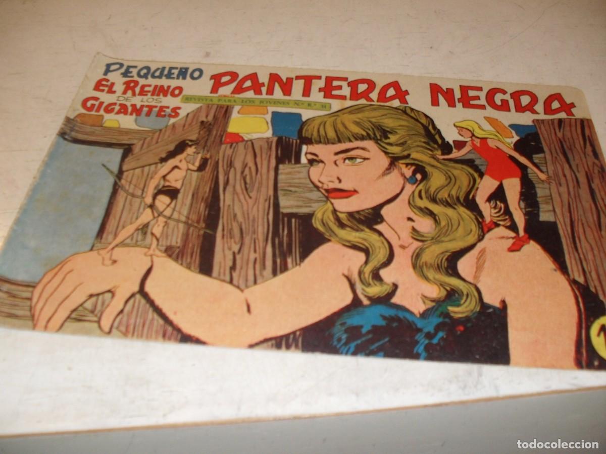 Tebeos: (ORIGINAL),PEQUE&Ntilde;O PANTERA NEGRA N&ordm; 151,EL REINO DE LOS GIGANTES,DE 329,MAGA,1956