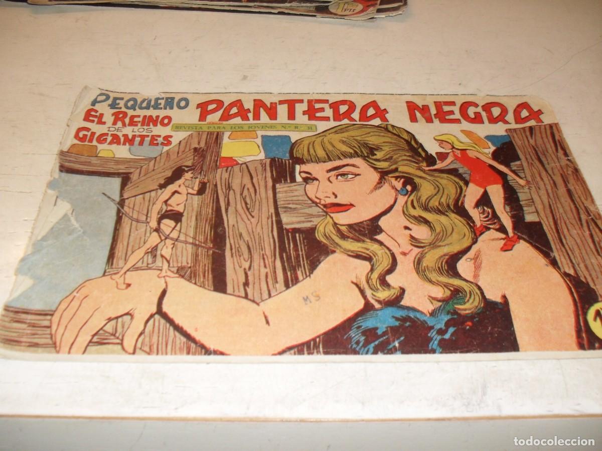 Comics: (ORIGINAL),PEQUE&Ntilde;O PANTERA NEGRA N&ordm; 151,EL REINO DE LOS GIGANTES,DE 329,MAGA,1956