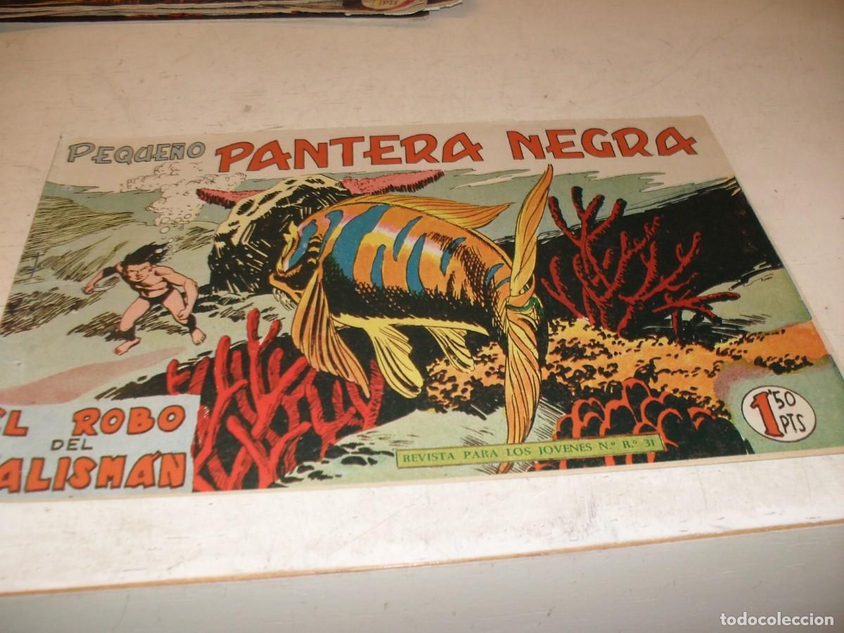 Tebeos: (ORIGINAL),PEQUE&Ntilde;O PANTERA NEGRA N&ordm; 149.EL ROBO DEL TALISMAN,DE 329,MAGA,1956