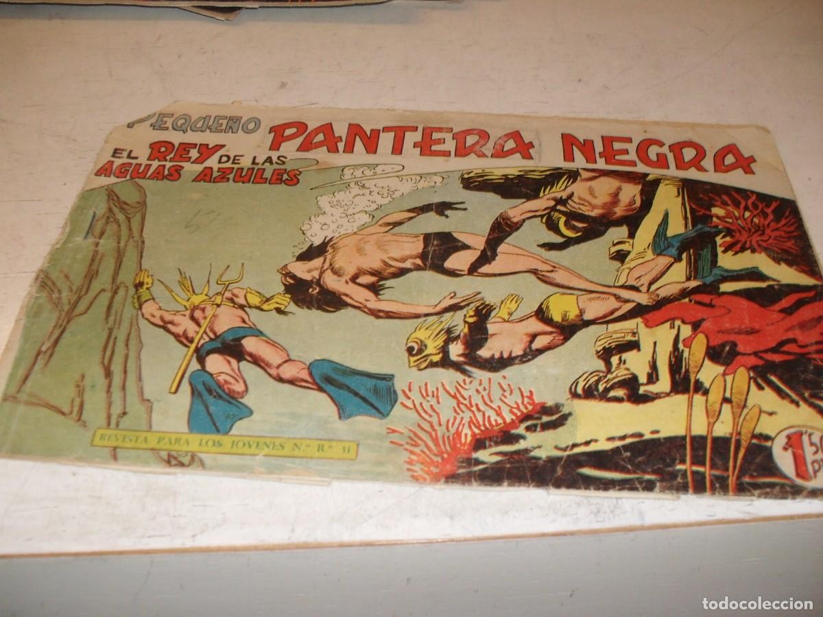 Tebeos: (ORIGINAL),PEQUE&Ntilde;O PANTERA NEGRA N&ordm; 148,EL REY DE LAS AGUAS AZULES,DE 329,MAGA,1956