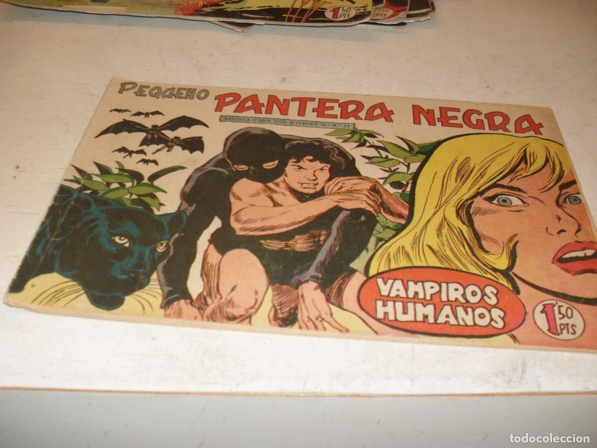 Tebeos: (ORIGINAL),PEQUE&Ntilde;O PANTERA NEGRA N&ordm; 147,VAMPIROS HUMANOS,DE 329,MAGA,1956