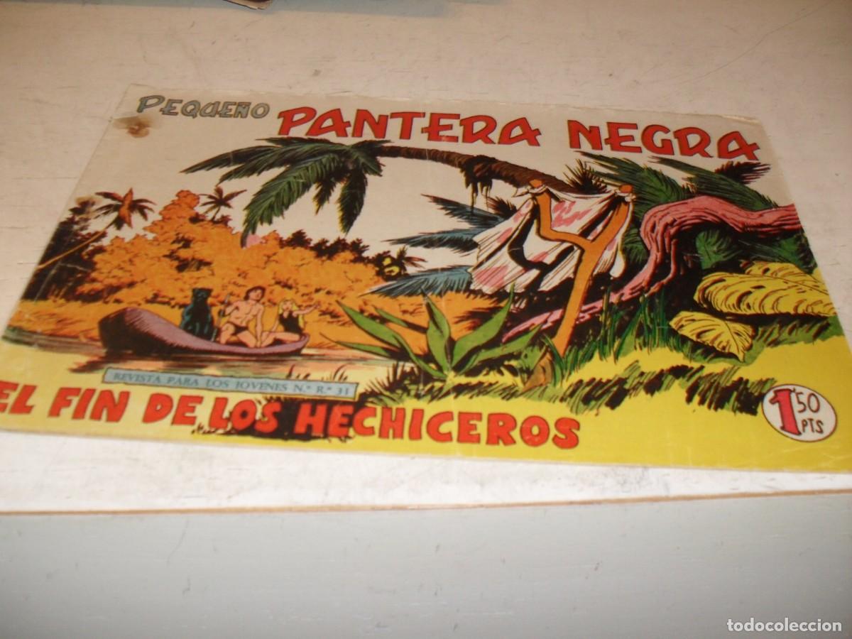 Tebeos: (ORIGINAL),PEQUE&Ntilde;O PANTERA NEGRA N&ordm; 146,EL FIN DE LOS HECHICEROS,DE 329,MAGA,1956