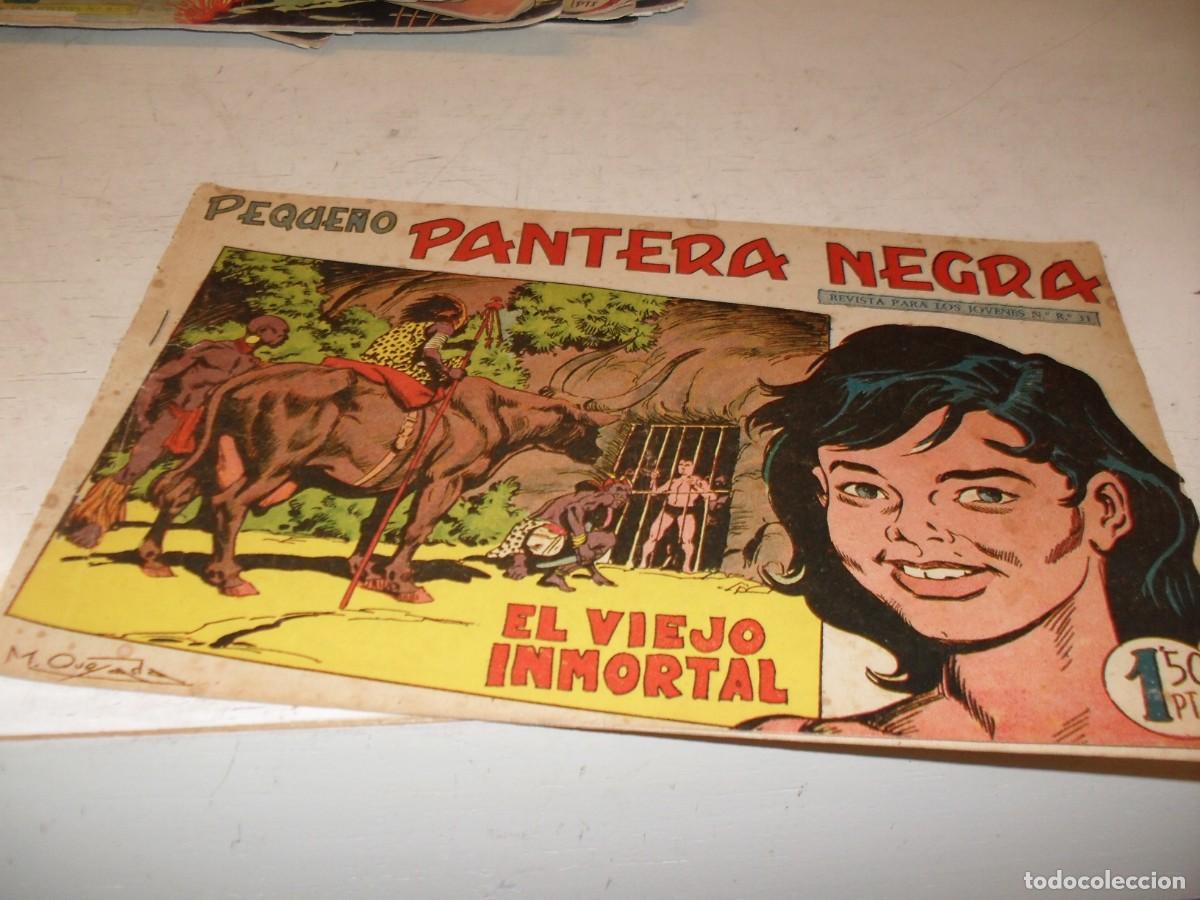 Tebeos: (ORIGINAL),PEQUE&Ntilde;O PANTERA NEGRA N&ordm; 145,EL VIEJO INMORTAL,DE 329,MAGA,1956