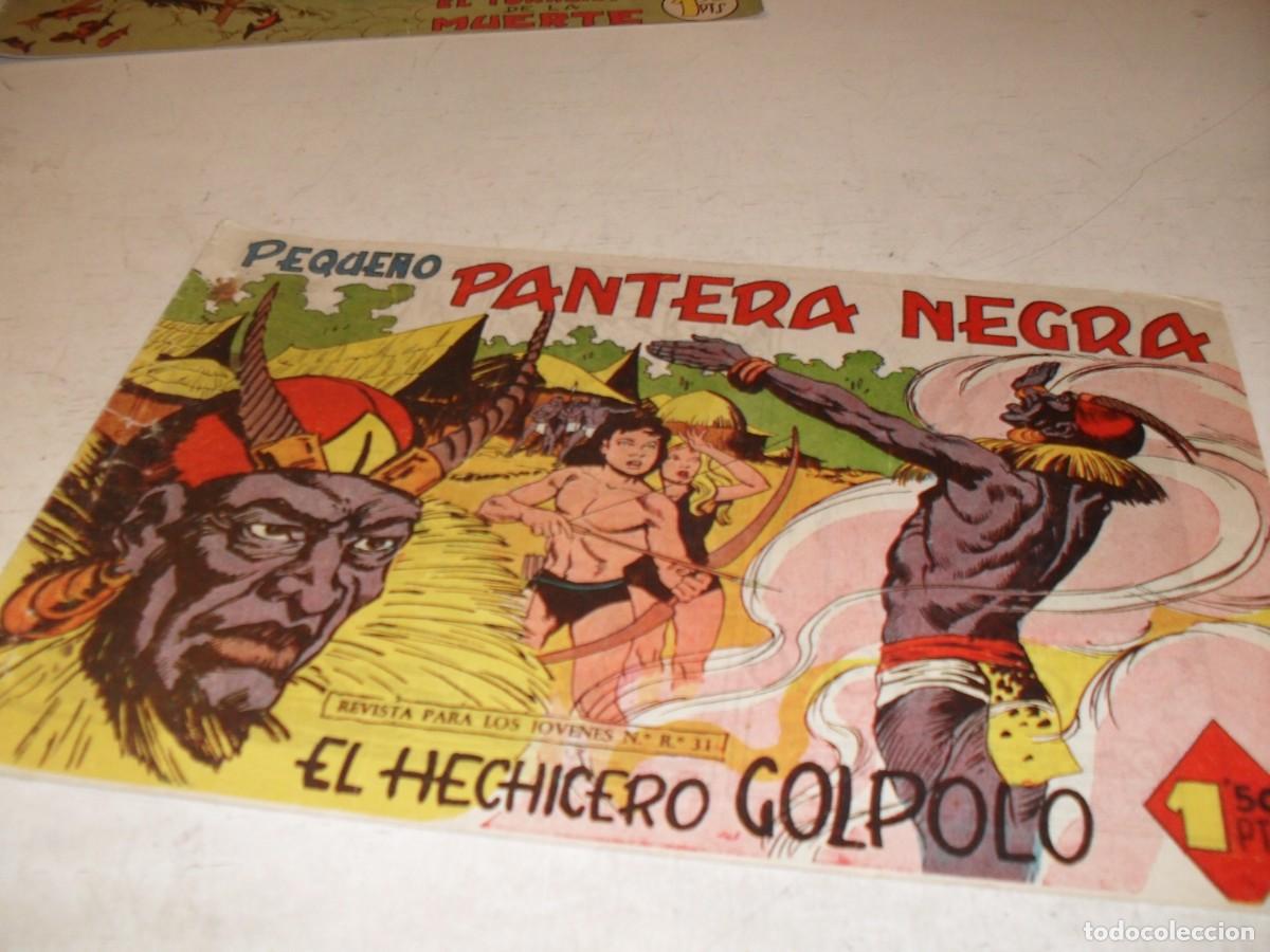 Tebeos: (ORIGINAL),PEQUE&Ntilde;O PANTERA NEGRA N&ordm; 143,EL HECHICERO GOLPOLO,DE 329,MAGA,1956