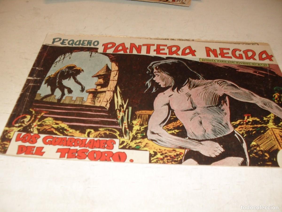 Tebeos: (ORIGINAL),PEQUE&Ntilde;O PANTERA NEGRA N&ordm; 138,LOS GUARDIANES DEL TESORO,DE 329,MAGA,1956