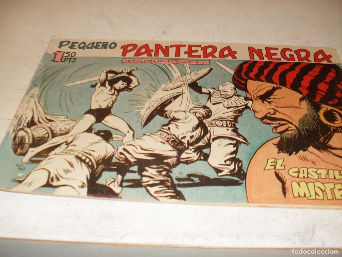 Tebeos: (ORIGINAL),PEQUE&Ntilde;O PANTERA NEGRA N&ordm; 137,EL CASTILLO MISTERIOSO,DE 329,MAGA,1956