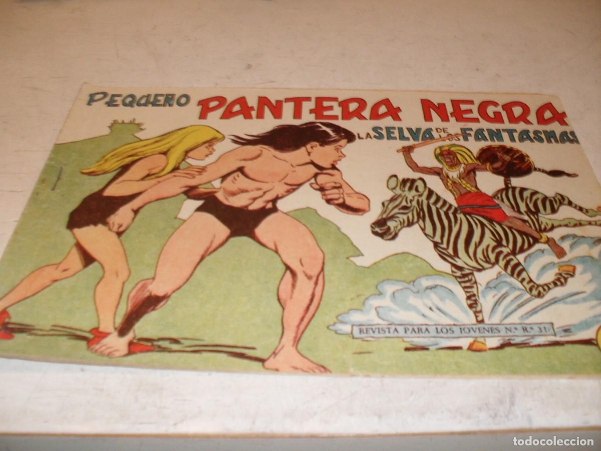 Tebeos: (ORIGINAL),PEQUE&Ntilde;O PANTERA NEGRA N&ordm; 136,LA SELVA DE LA FANTASIA,DE 329,MAGA,1956