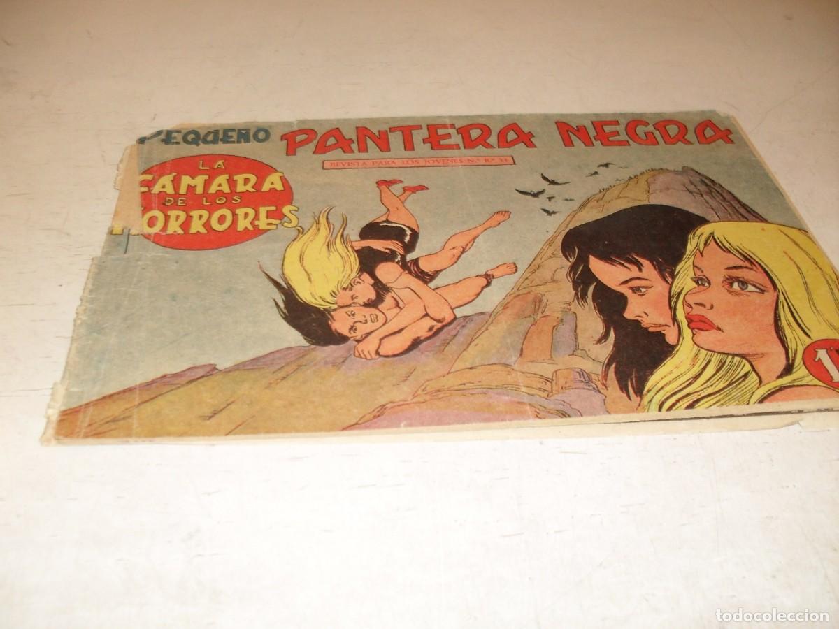 Tebeos: (ORIGINAL),PEQUE&Ntilde;O PANTERA NEGRA N&ordm; 130,LA CAMARA DE LOS HORRORES,DE 329,MAGA,1956