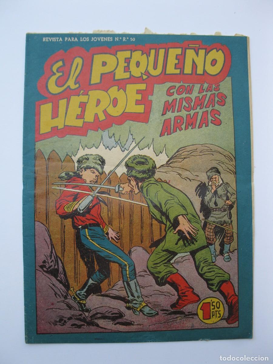 Tebeos: EL PEQUE&Ntilde;O H&Eacute;ROE - N&ordm; 84 - CON LAS MISMAS ARMAS - ORIGINAL - EDITORIAL MAGA.