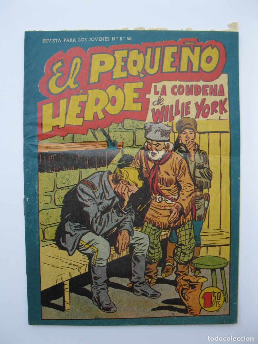 Tebeos: EL PEQUE&Ntilde;O H&Eacute;ROE - N&ordm; 85 - LA CONDENA DE WILLIE YORK - ORIGINAL - EDITORIAL MAGA.