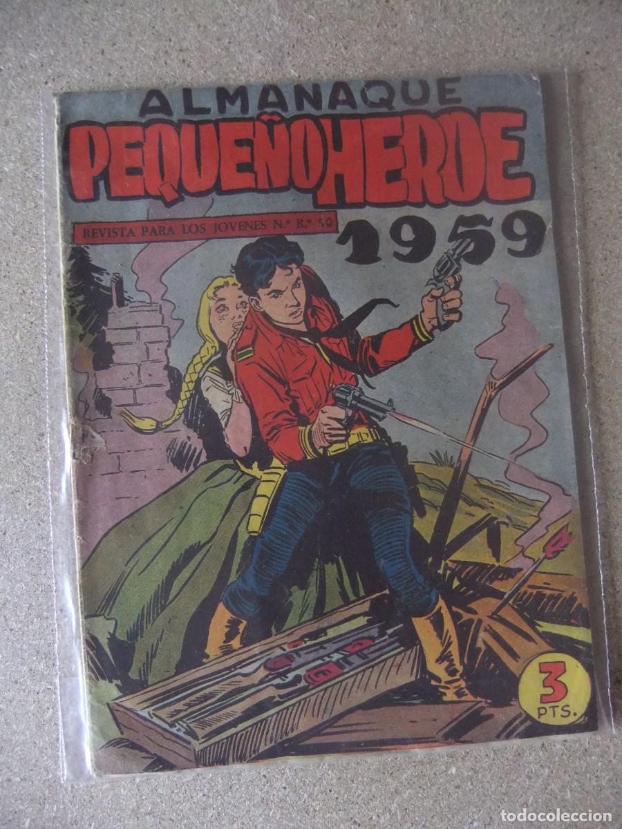 Tebeos: EL PEQUE&Ntilde;O HEROEALMANAQUE PARA 1959 EDITORIAL MAGA ORIGINAL