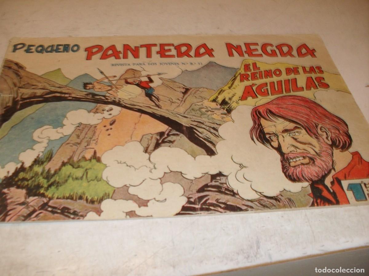 Tebeos: (ORIGINAL),PEQUE&Ntilde;O PANTERA NEGRA N&ordm; 128,LA MENSAJERA DE LOS DIOSES,DE 329,MAGA,1956