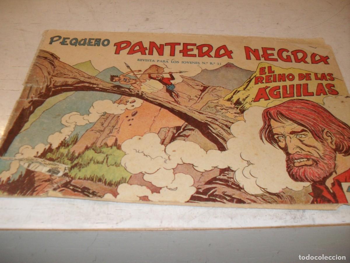Tebeos: (ORIGINAL),PEQUE&Ntilde;O PANTERA NEGRA N&ordm; 128,LA MENSAJERA DE LOS DIOSES,DE 329,MAGA,1956