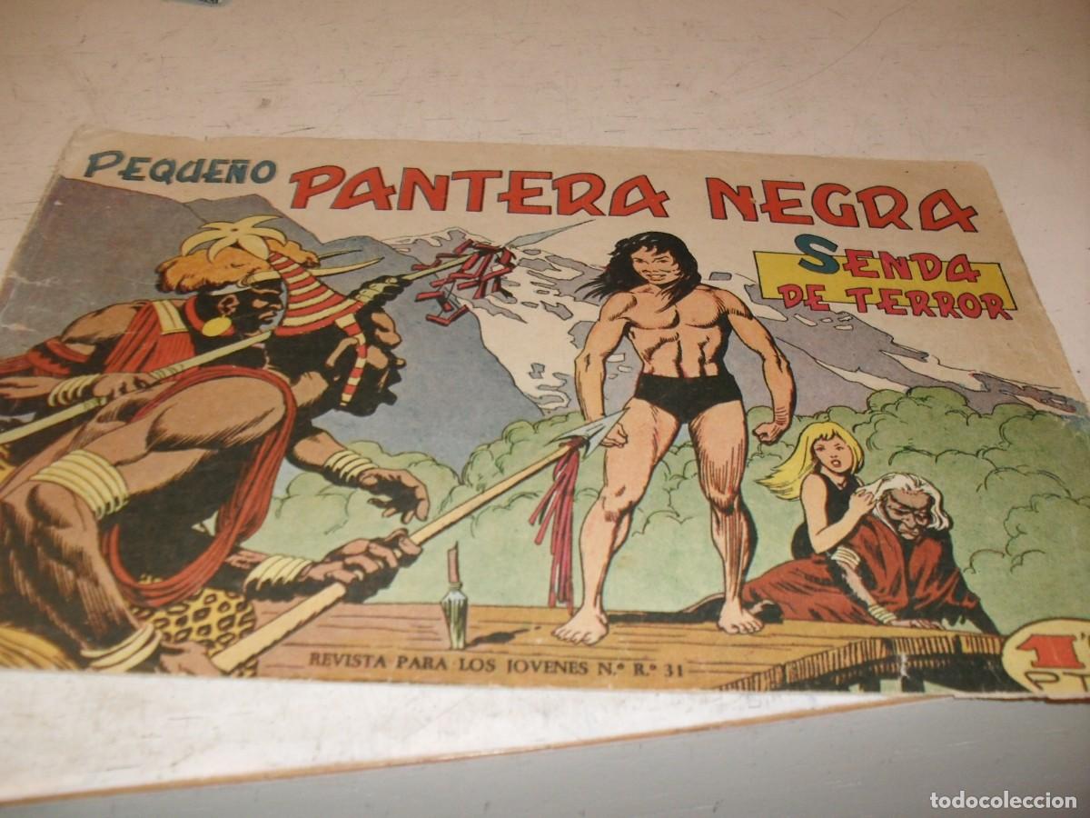 Tebeos: (ORIGINAL),PEQUE&Ntilde;O PANTERA NEGRA N&ordm; 126,SENDA DE TERROR,DE 329,MAGA,1956