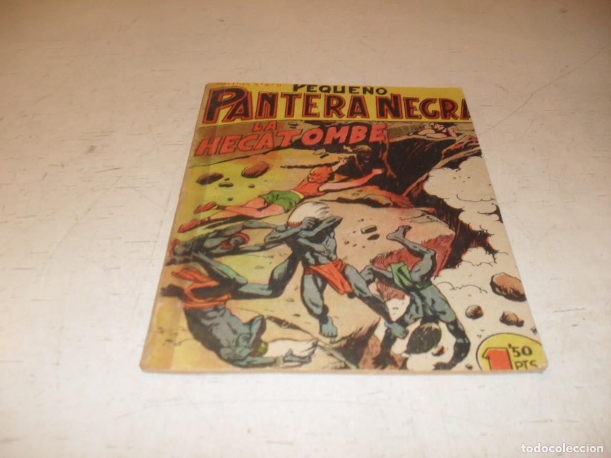 Tebeos: (ORIGINAL),PEQUE&Ntilde;O PANTERA NEGRA N&ordm; 124,ULTIMO EN ESTE FORMATO,LA HECATOMBE,DE 329,MAGA,1956