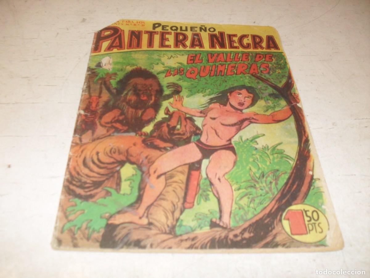 Tebeos: (ORIGINAL),PEQUE&Ntilde;O PANTERA NEGRA N&ordm; 119,EL VALLE DE LAS QUIMERAS,DE 329,MAGA,1956