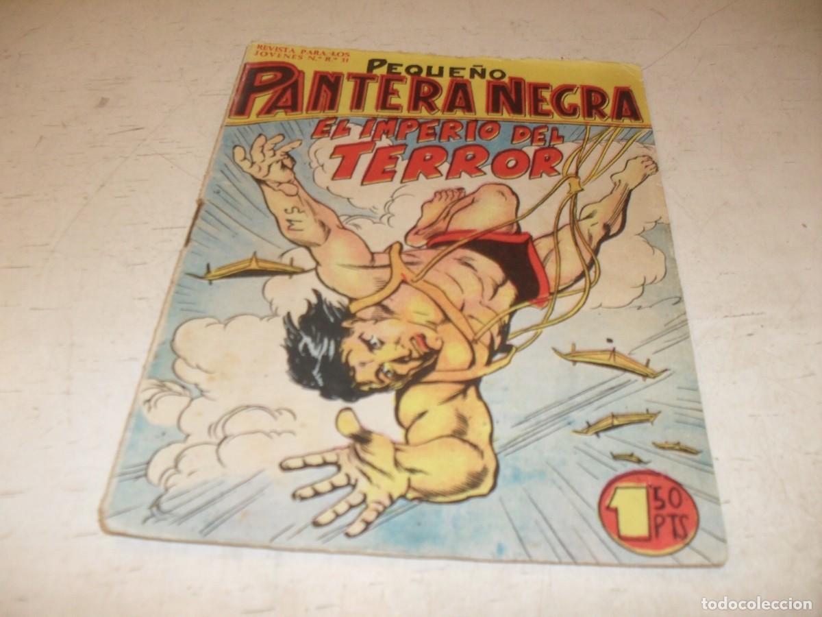 Tebeos: (ORIGINAL),PEQUE&Ntilde;O PANTERA NEGRA N&ordm; 112,EL IMPERIO DEL TERROR,DE 329,MAGA,1956