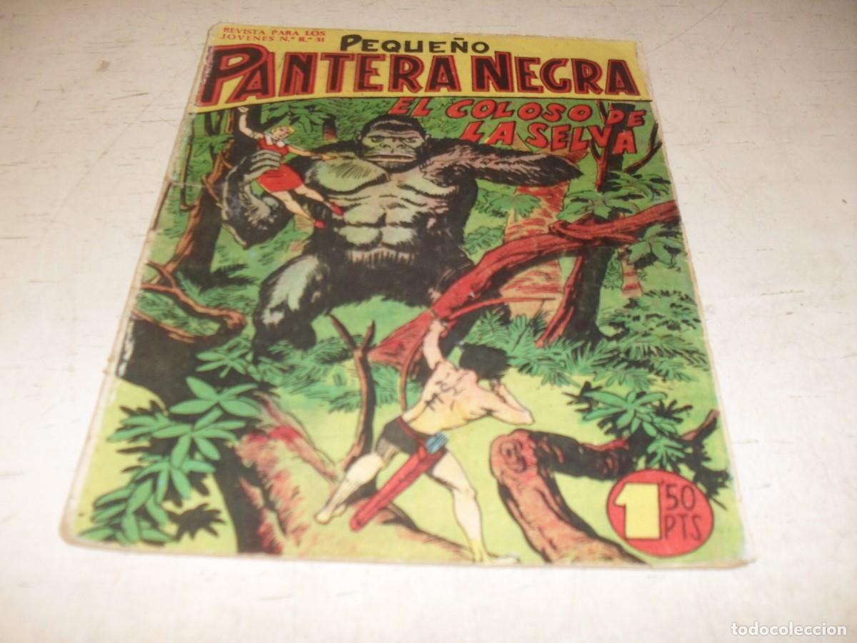 Tebeos: (ORIGINAL),PEQUE&Ntilde;O PANTERA NEGRA N&ordm; 111,EL COLOSO DE LA SELVA,DE 329,MAGA,1956