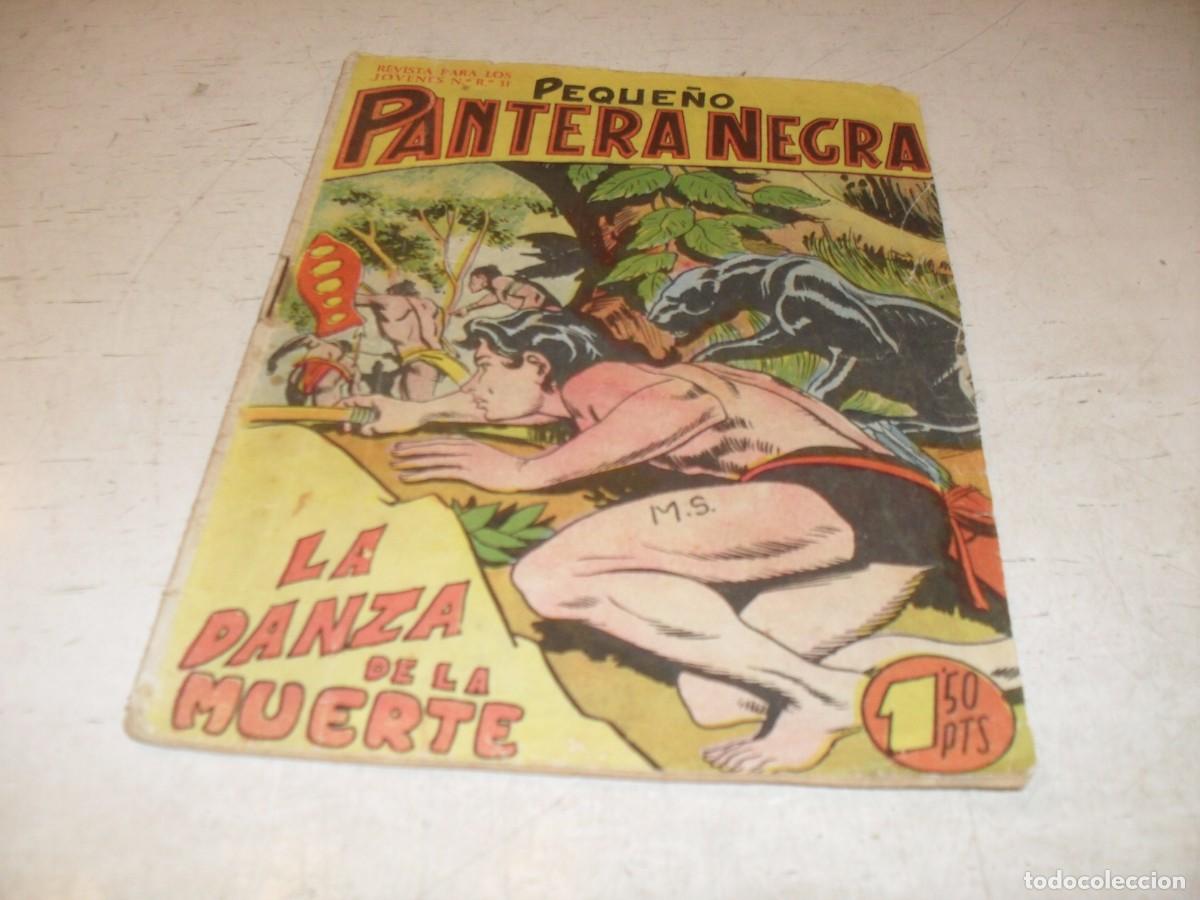 Tebeos: (ORIGINAL),PEQUE&Ntilde;O PANTERA NEGRA N&ordm; 110,LA DANZA DE LA MUERTE,DE 329,MAGA,1956