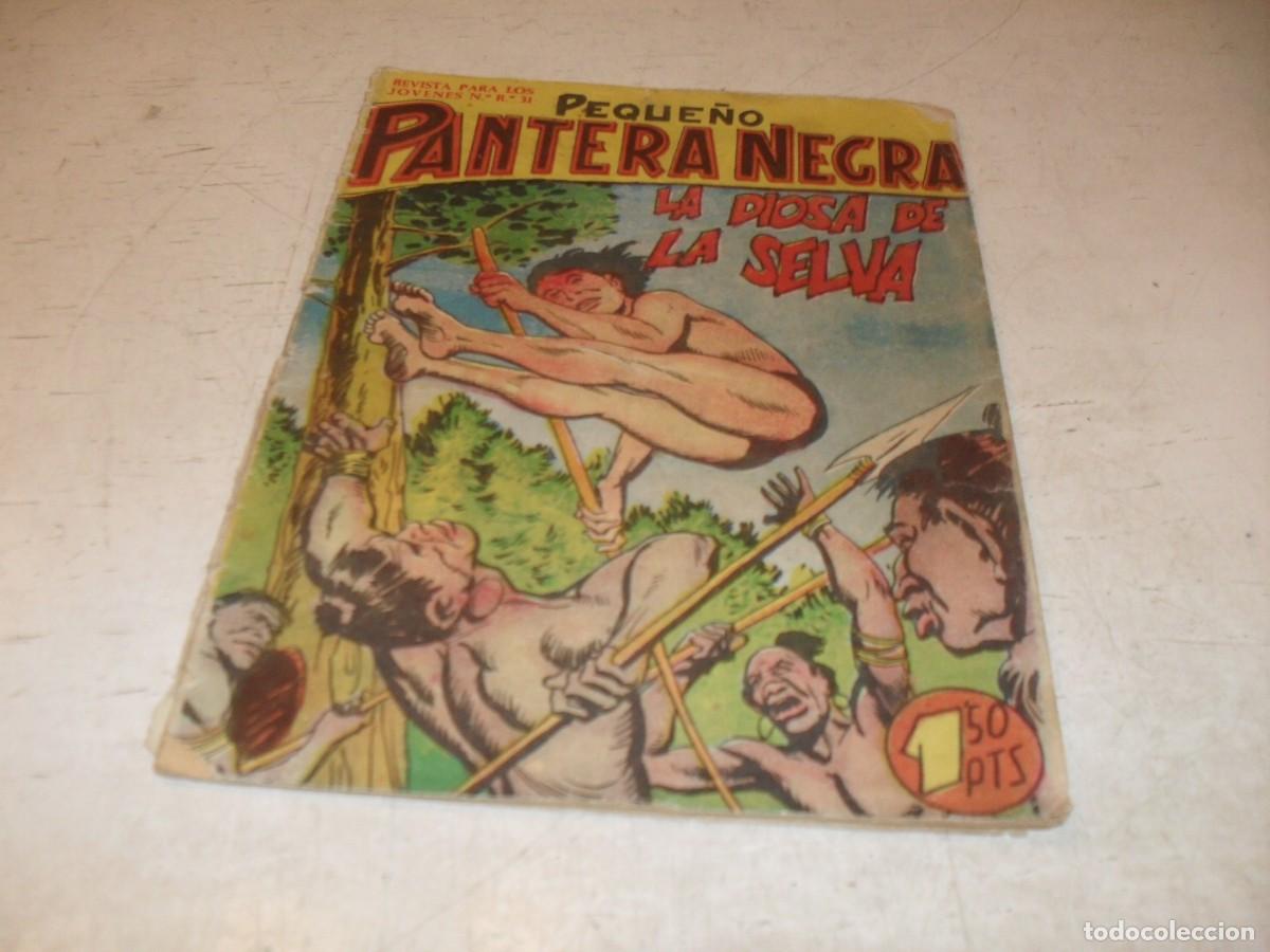 Tebeos: (ORIGINAL),PEQUE&Ntilde;O PANTERA NEGRA N&ordm; 109,LA DIOSA DE LA SELVA,DE 329,MAGA,1956