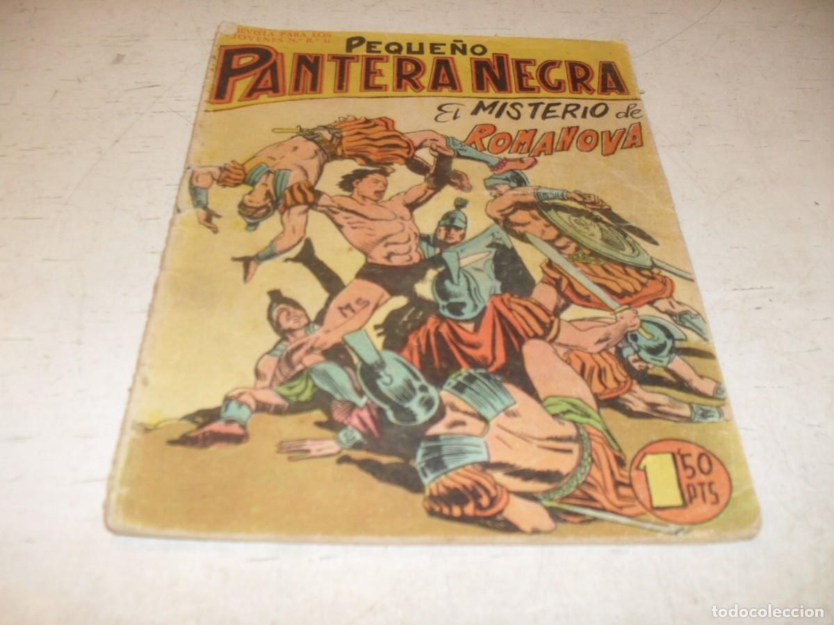 Tebeos: (ORIGINAL),PEQUE&Ntilde;O PANTERA NEGRA N&ordm; 104,EL MISTERIO DE ROMANOVA,DE 329,MAGA,1956