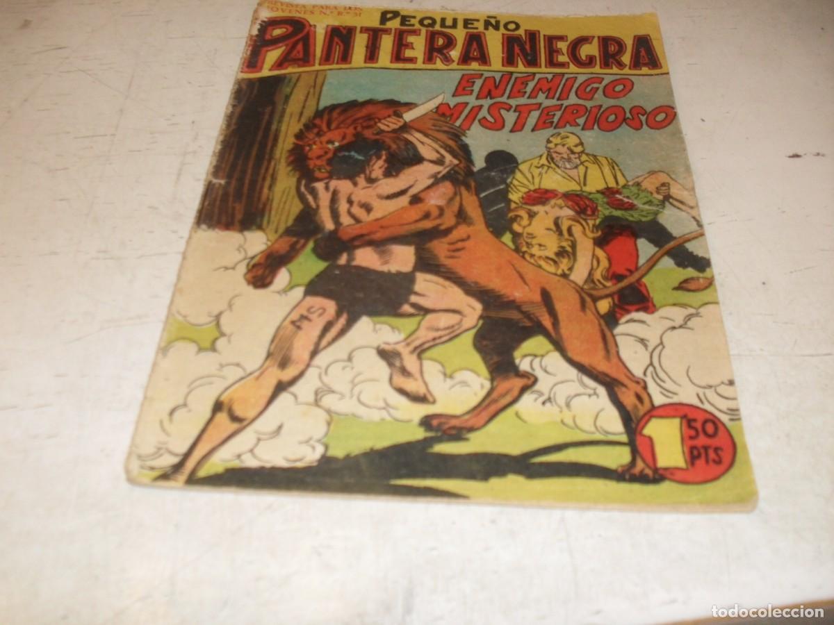 Tebeos: (ORIGINAL),PEQUE&Ntilde;O PANTERA NEGRA N&ordm; 103,ENEMIGO MISTERIOSO,DE 329,MAGA,1956