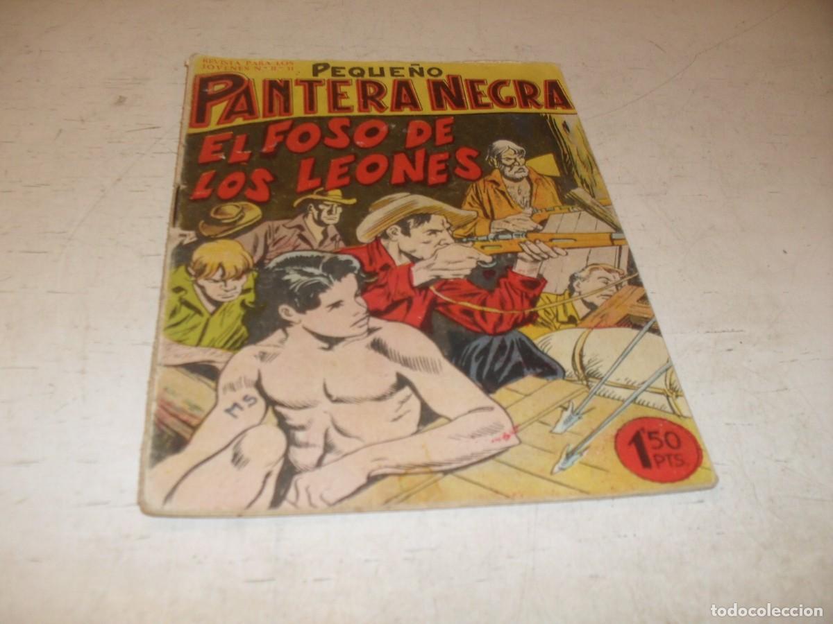 Tebeos: (ORIGINAL),PEQUE&Ntilde;O PANTERA NEGRA N&ordm; 102,EL FOSO DE LOS LEONES,DE 329,MAGA,1956