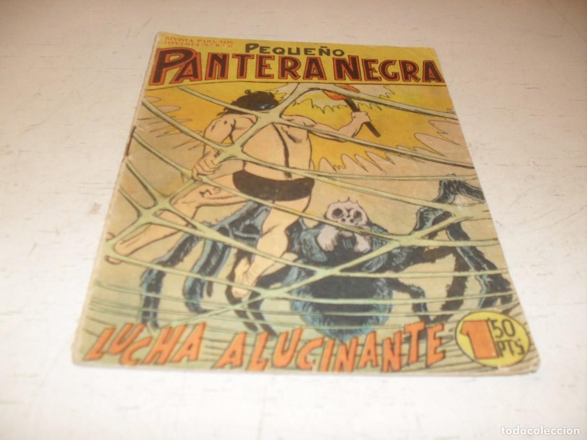 Tebeos: (ORIGINAL),PEQUE&Ntilde;O PANTERA NEGRA N&ordm; 100,LUCHA ALUCINANTE,DE 329,MAGA,1956