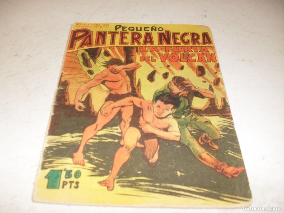 Tebeos: (ORIGINAL),PEQUE&Ntilde;O PANTERA NEGRA N&ordm; 92,LA FURIA DEL VOLCAN,DE 329,MAGA,1956